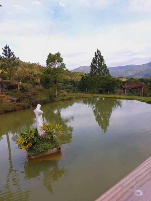 Cabana Recanto Do Arruda Para Casal Em Aguas Mornas Εξωτερικό φωτογραφία
